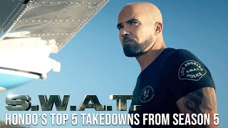 SWAT  Hondos Top 5 Takedowns From Season 5 [upl. by Skyler820]