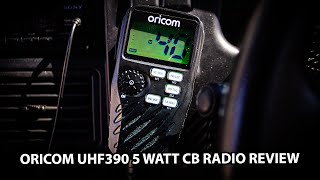 Oricom UHF390 5 Watt CB Radio unboxing install and review [upl. by Neelak]