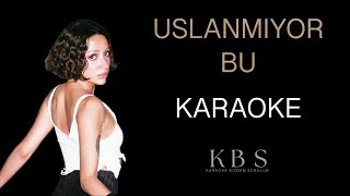 Zeynep Bastık  Uslanmıyor Bu  Kaliteli Akustik Karaoke [upl. by Uzial]