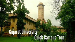 Gujarat University Ahmedabad  Quick Campus Tour Government University [upl. by Disini]