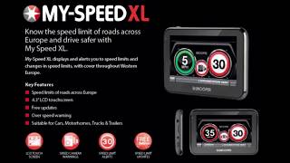 The best Speed Camera Detectors  Snooper MySpeed XL [upl. by Nnyre]