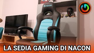 NACON CH350 recensione della sedia gaming di NACON [upl. by Mairhpe196]