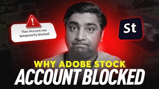 Why Adobe Stock Contributor Account Blocked or Suspended [upl. by Erdnaek]