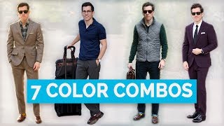 7 Best Clothing Color Combinations for Men  Color Matching Guide [upl. by Lap]