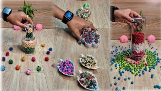 Satisfying Reverse Beads ASMR ♥️♥️♥️ 27 reverse asmr satisfying [upl. by Siramaj384]