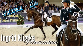 LEGENDÄRER Hulapalu Ritt  Ingrid Klimke amp Franziskus  ClipMyHorseTV [upl. by Latsyrhc]