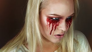 Easy Bloody Mary  Halloween Makeup Tutorial [upl. by Rehpotsirc]