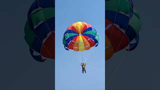 Couple Parasailing 🪂 Baga Beach Goa [upl. by Pryor]