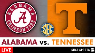 Alabama vs Tennessee Live Streaming Scoreboard PlayByPlay Highlights  CFB Week 8  SEC Football [upl. by Aleacim101]