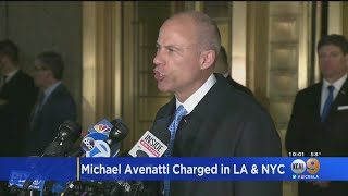 Michael Avenatti Charged In LA And NYC [upl. by Pantia800]