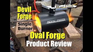 Devil Forge Single Burner Oval Forge Product Review [upl. by Ziguard]