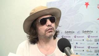 Interview Rambo Amadeus Eurovision 2012  Montenegro  Euro Neuro [upl. by Ainitsirhc]