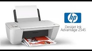 HP Deskjet ink advantage 2545 printer review [upl. by Yeslehc]