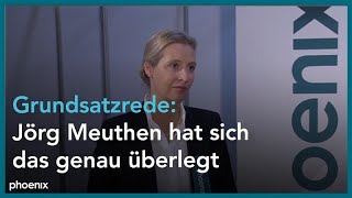 AfDParteitag Interview mit Alice Weidel [upl. by Nylidam]