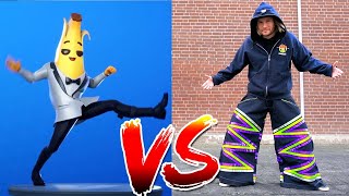 Fortnite SpringyJumpstyle Emote vs Hardstyle Shuffle [upl. by Violet]