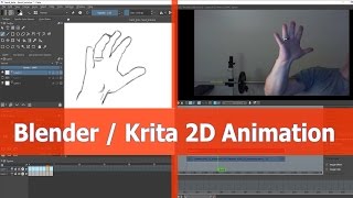 Krita Animation amp Blender Tutorial [upl. by Calvert]