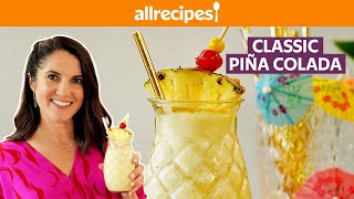 Cómo hacer Piña colada muy Fácil y Deliciosa 🍹🍍 [upl. by Ecirtam]