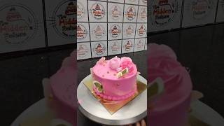 Pink with shortvideo cake cakedecorating cakedecoratingtutorials cakedesign trendingshorts c [upl. by Estell]