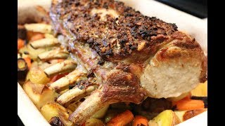 Pork rib roast recipe [upl. by Phelgon]