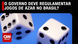 O governo deve regulamentar jogos de azar no Brasil  O GRANDE DEBATE [upl. by Eizle]