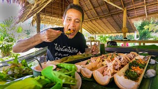 Backyard Food Paradise Farm to Table THAI FOOD in the Rainforest  Khao Sok Thailand [upl. by Esac856]