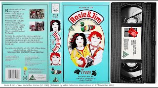 Rosie amp Jim  Trees and other stories VC 1265 1992 UK VHS [upl. by Jacie642]