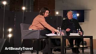 Christian Boltanski Artist Talk in Moscow 2020 ENGRUS [upl. by Akemrej266]