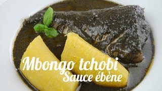 Mbongo Tchobi Sauce ébène  Spicy black sauce [upl. by Yerggoeg]