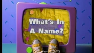 Barney amp Friends Whats in a Name Season 5 Episode 18 International Version [upl. by Fai]