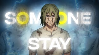 「Someone To Stay💔」Vinland Saga Thorfinn「AMVEDIT」4K [upl. by Magnus]