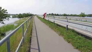 B188 Fischbecker Kreuzung im Hochwasser am 1262013 [upl. by Jotham]