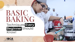 Basic Baking Techniques Every Beginner Should Know [upl. by Grier]