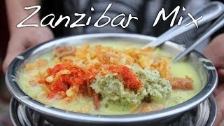 Zanzibar Mix and other Indian Tanzanian Street Food Snacks [upl. by Yak]