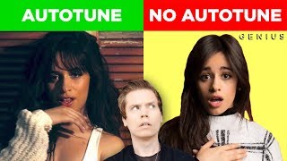 Autotune vs No Autotune Camila Cabello Nick Jonas amp MORE [upl. by Elka]