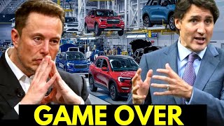 What Canada Just ANNOUNCED Sends Shockwaves Across The Entire US Auto Industry And Its HUGE [upl. by Oirevas533]