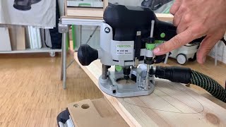 Router Training Part 1 Festool OF 1010 Live Recording from Festool HQ Germany [upl. by Atinniuq]