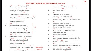 Neocatechumenal Way Song Jesus Went Through All The Towns [upl. by Mano347]