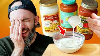 Ranking Every Jarred Pasta Sauce  Ranked With Babish [upl. by Letsirc223]