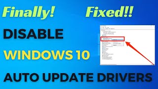 Stop Automatic Driver Updates on Windows 10  How to Disable Drivers Update in Windows 10 [upl. by Cirdec]