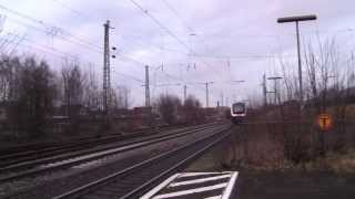 NordWestBahn am Bahnhof Bassum  NWB RS2 nach BremerhavenLehe und Twistringen [upl. by Larissa]