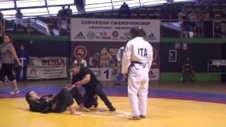 EGC2016 GRAPPLING GI 58KG  LUBRANO ITA VS KUPRINA RUS [upl. by Nashoma489]