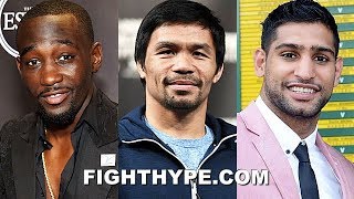 WELTERWEIGHTS PREDICT SPENCE VS PORTER PACQUIAO CRAWFORD KHAN GARCIA amp MORE [upl. by Merchant696]