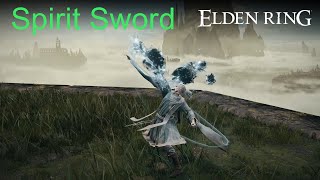 Elden Ring DLC Weapon  Spirit Sword showcase and location [upl. by Rachele42]