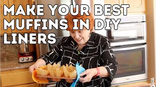 Make Your Best Muffins in DIY Liners [upl. by Aihsak896]