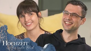 Der erste Eindruck überzeugt Traumpaar Juliane amp Robert  Hochzeit auf den ersten Blick  SAT1 [upl. by Kcirted892]