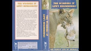 The Family Life of Animals The Wonders of Lifes Beginnings 1998 UK VHS [upl. by Nitreb]