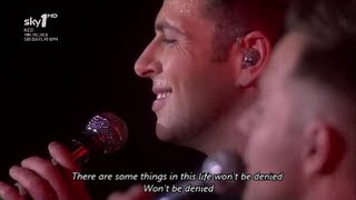 Westlife  Swear It Again with Lyrics Where We Are Tour [upl. by Modern]