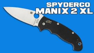 Spyderco Manix 2 XL Review [upl. by Naynek]