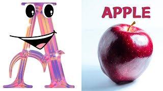 The ABC Phonic Song  Toddler Learning Video  quotA is for Apple a a Apple B is for Baby b b Babyquot [upl. by Ester]