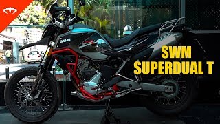 SWM SuperDual T 650  looks capable  IAMABIKER [upl. by Elleirua]